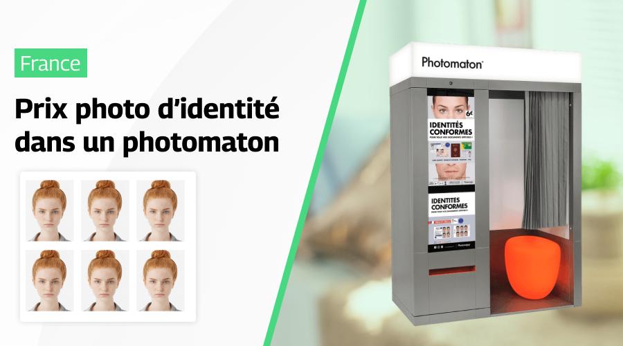 Prix photo didentite dans un photomaton
