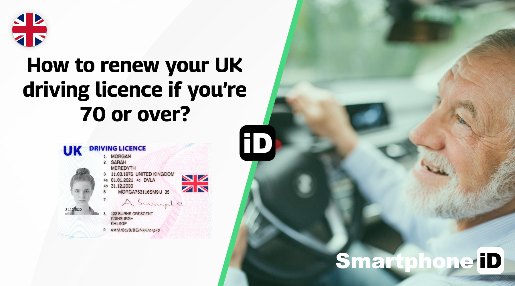 How to renew your UK driving licence if you’re 70 or over