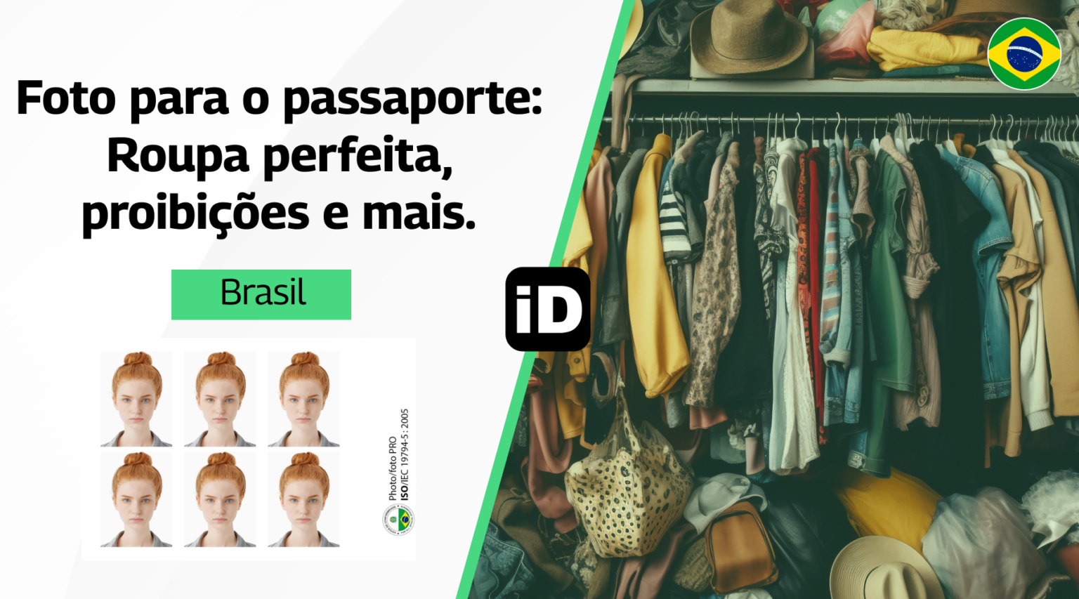 como vestir para foto passaporte