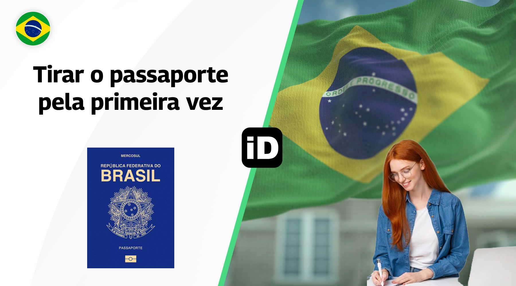 Tirar o passaporte pela primeira vez