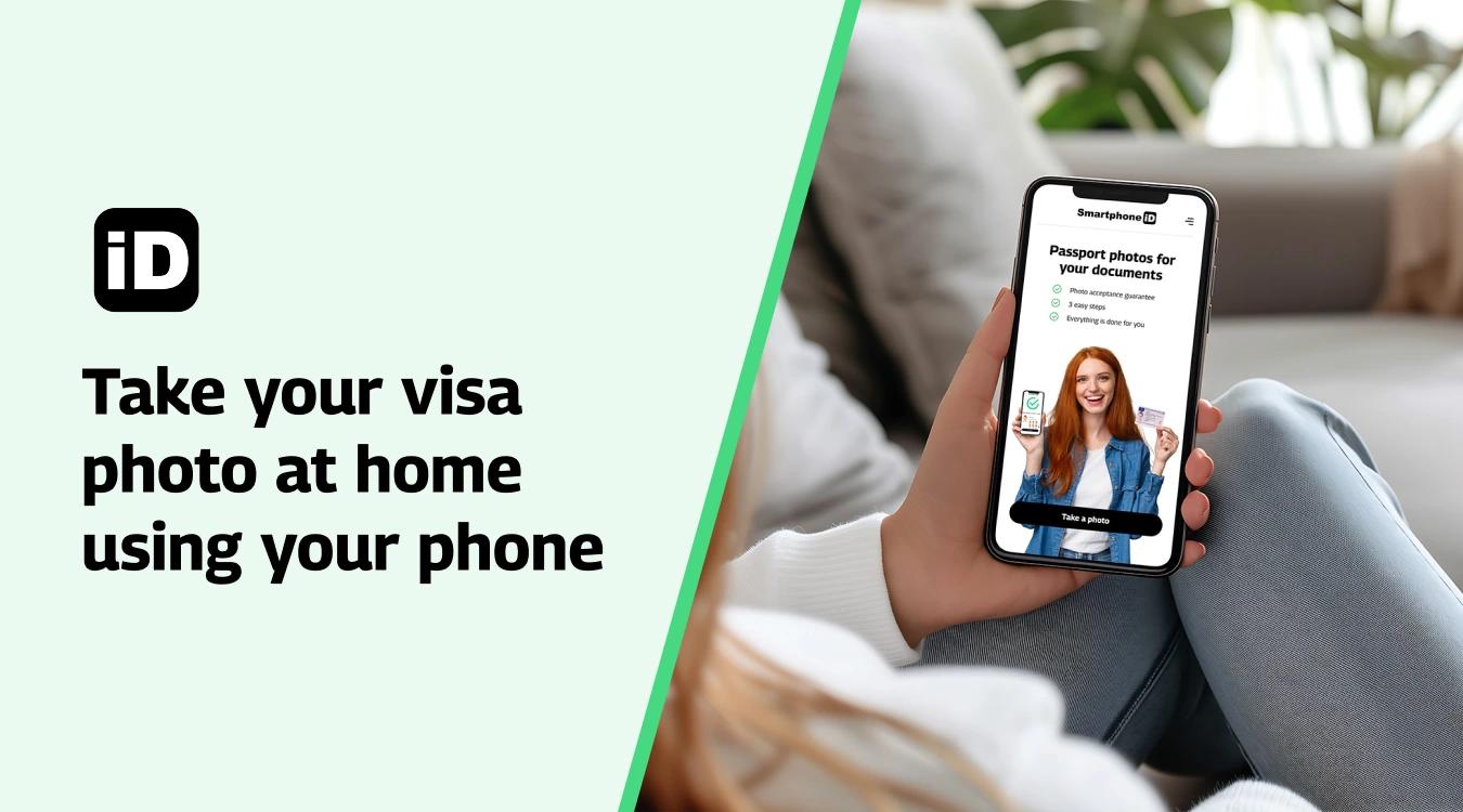 Take your visa photo at home using your phone