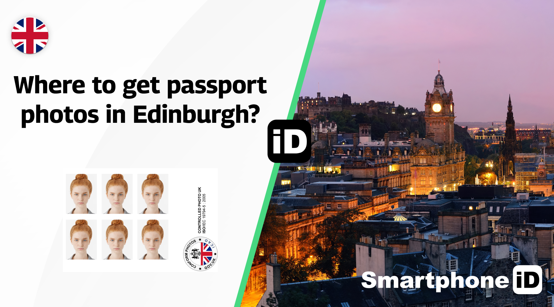 Where to get passport photos in Edinburgh