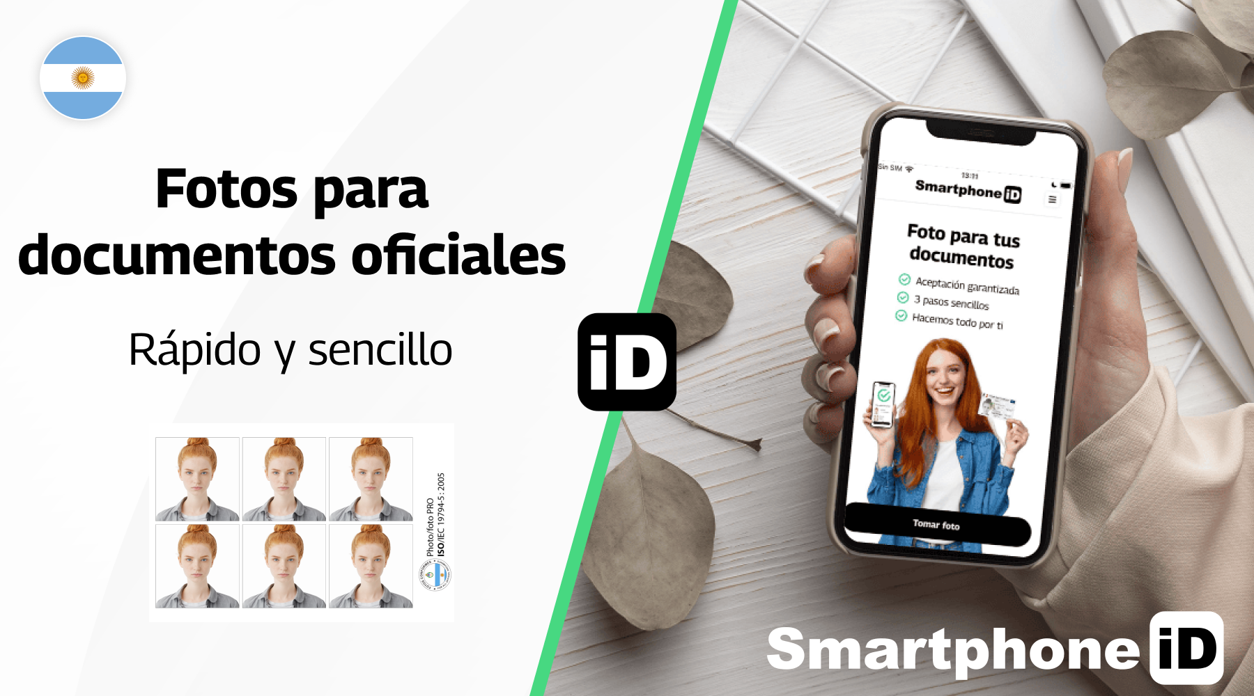 Fotos para documentos oficiales