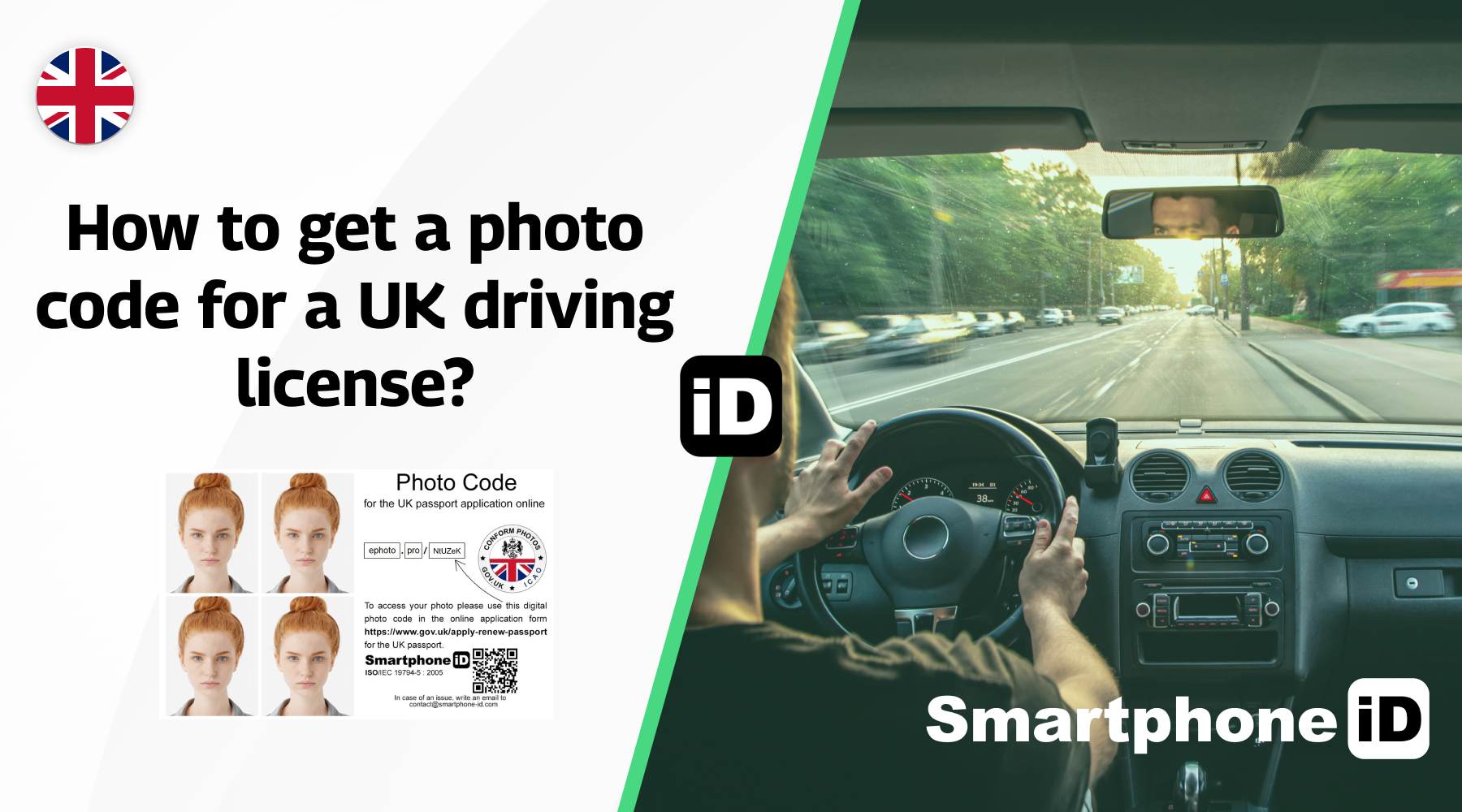 How to get a photo code for a UK driving license
