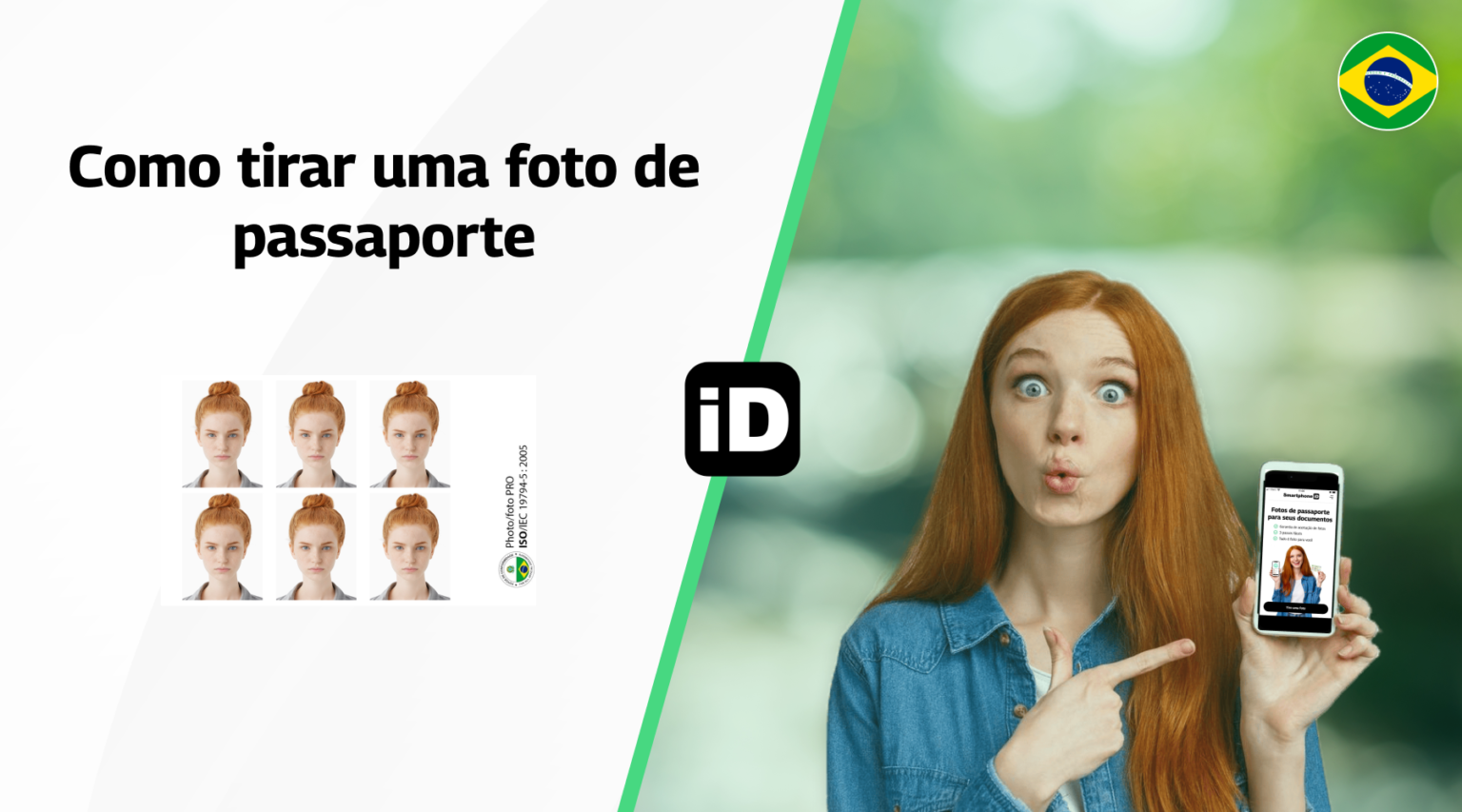 Como tirar foto de passaporte