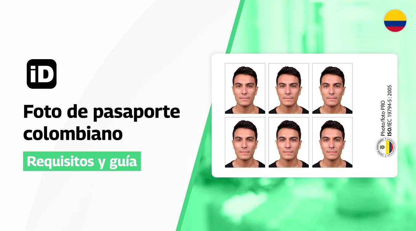 Foto de pasaporte colombiano