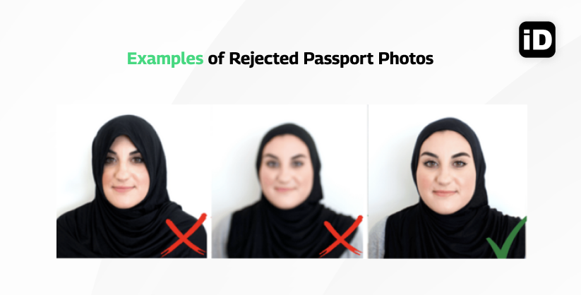 Examples of Rejected Passport Photos