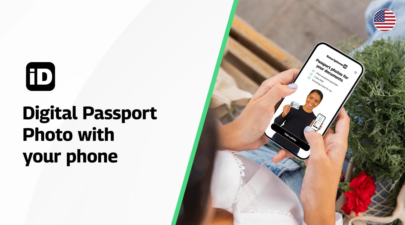 digital passport photo with your phone