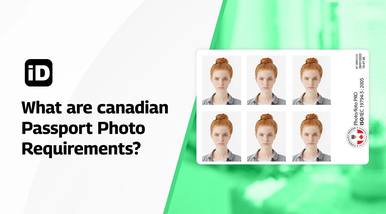 Canadian passport photo requirements 2025