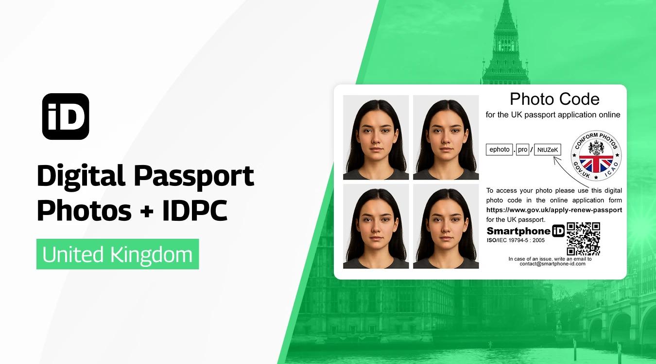 digital photo code with the Smartphone iD app