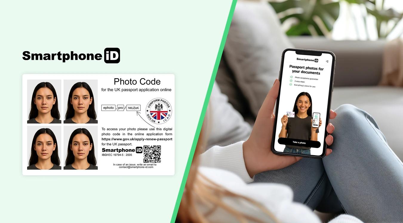 Create a British Compliant Photo + Photo Code with Your Smartphone