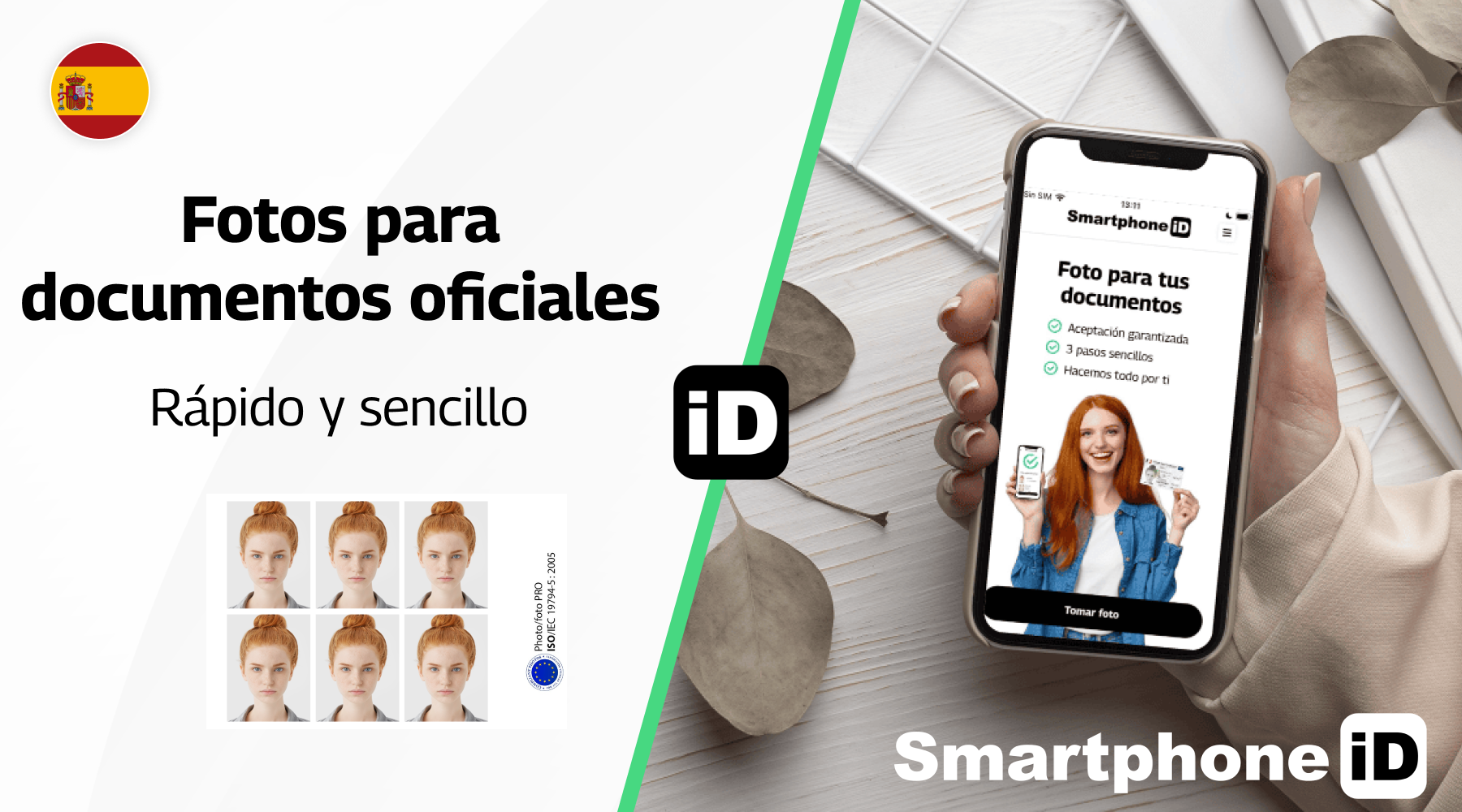 Fotos para documentos oficiales
