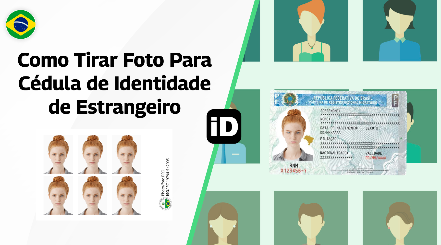 Como Tirar Foto Para Cédula de Identidade de Estrangeiro