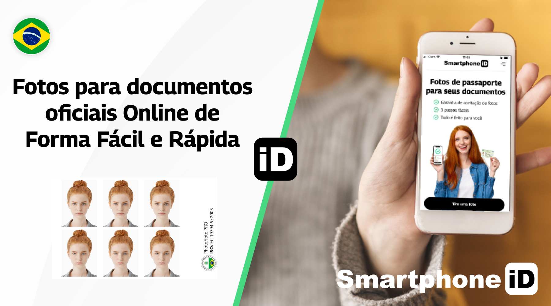Fotos para documentos oficiais Online de Forma Fácil e Rápida
