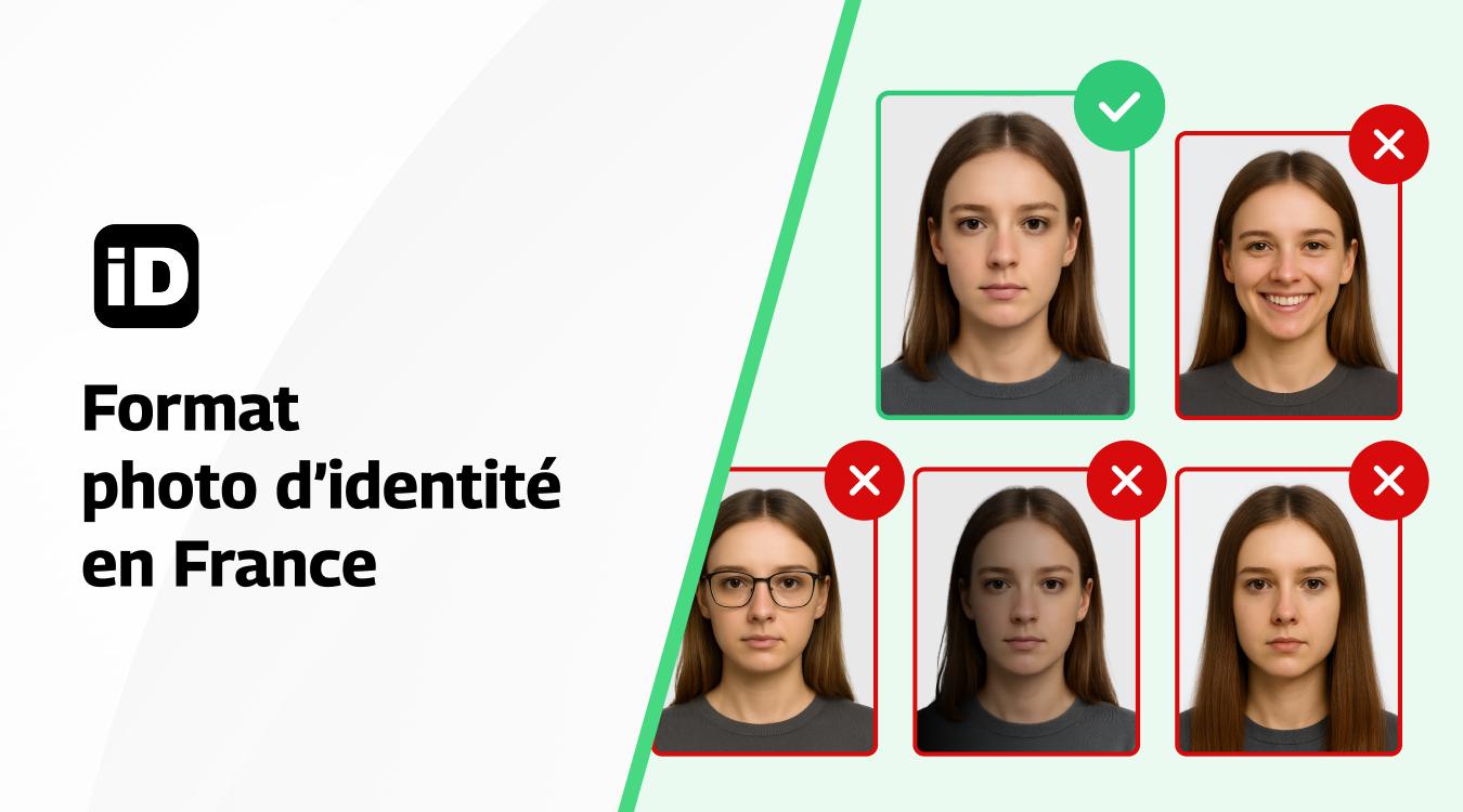 Taille photo d’identité : dimensions officielles en cm, px et inches