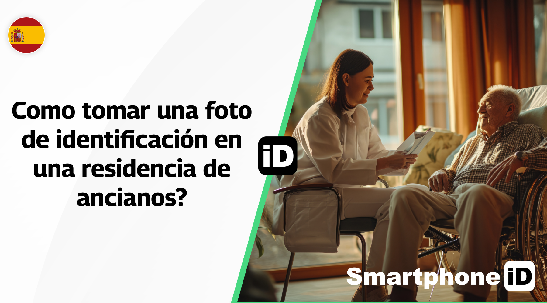 Como tomar una foto de identificación en una residencia de ancianos