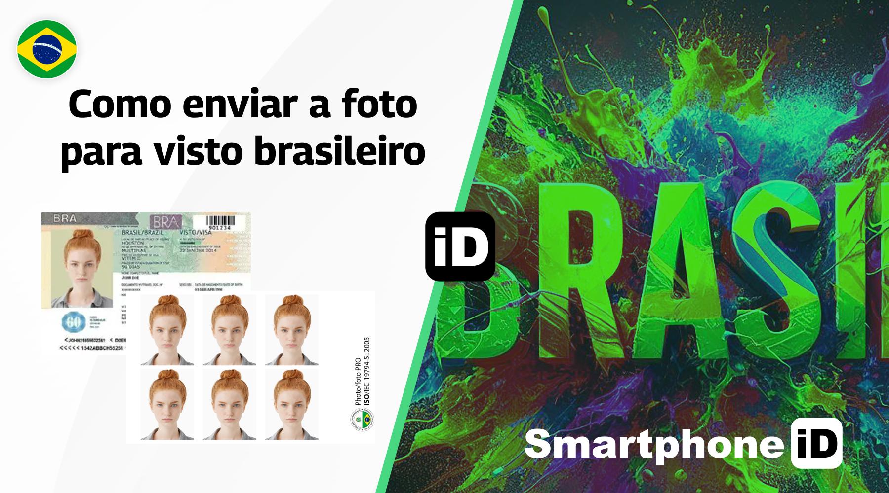 Como enviar a foto para visto brasileiro