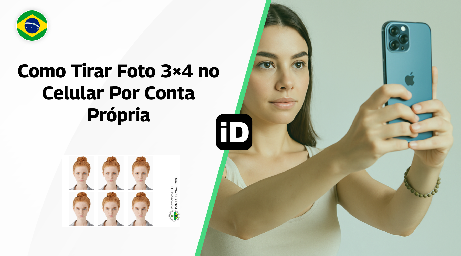Como Tirar Foto 3×4 no Celular Por Conta Própria