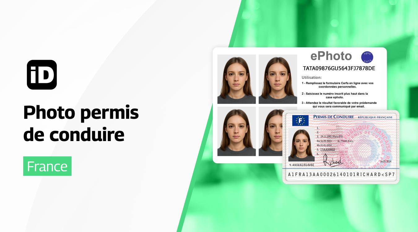 photo permis de conduire
