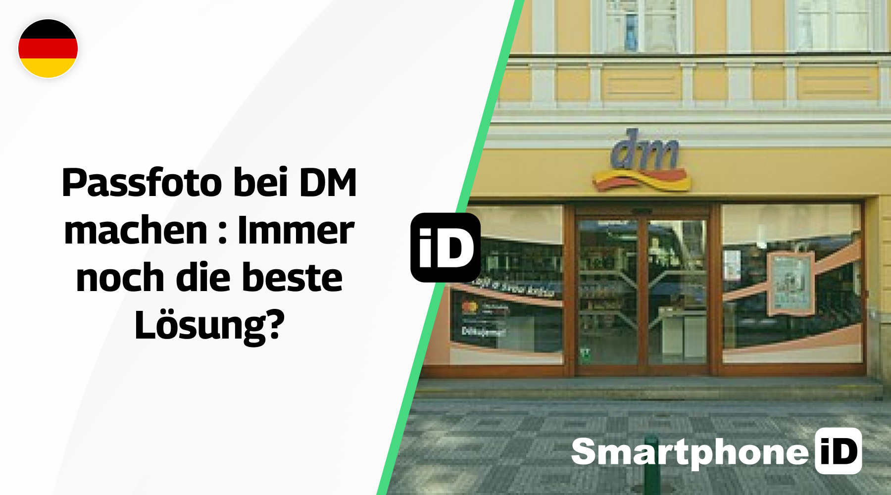 Passfoto bei DM machen  Immer noch die beste Lösung