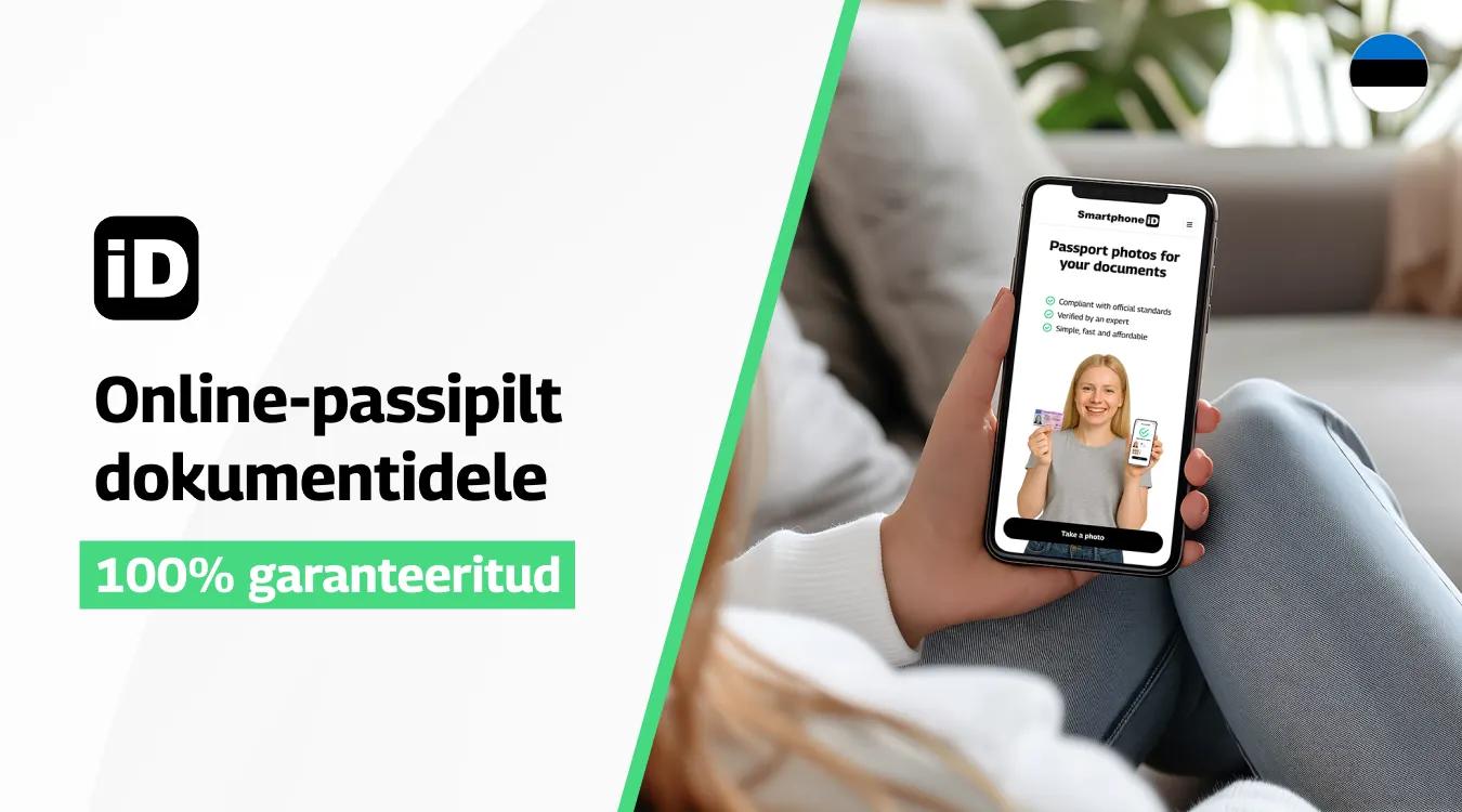 Isikutunnistusfoto online Smartphone iD ga Isikutunnistusfoto online Smartphone iD ga