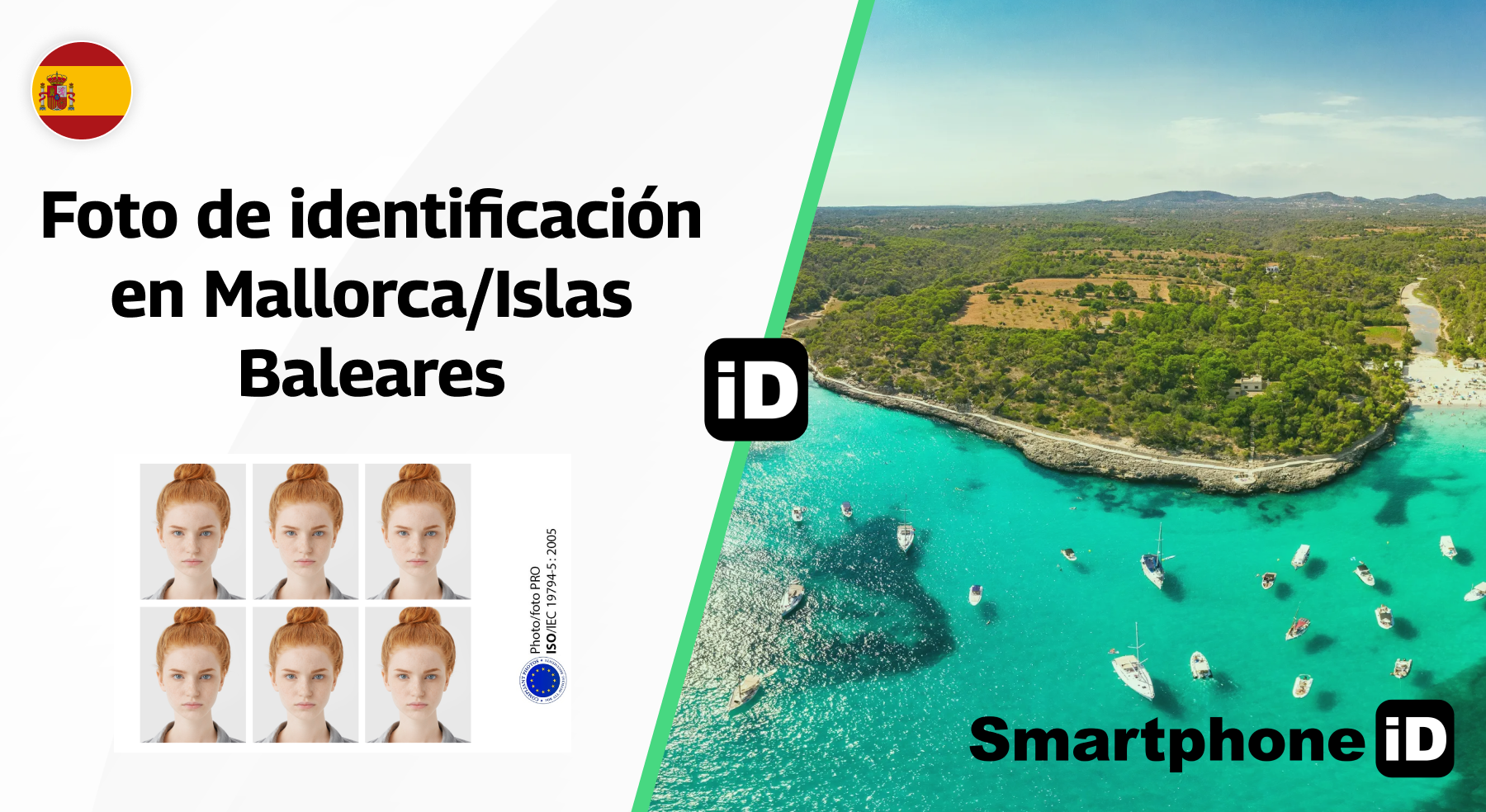 Foto de identificación en MallorcaIslas Baleares