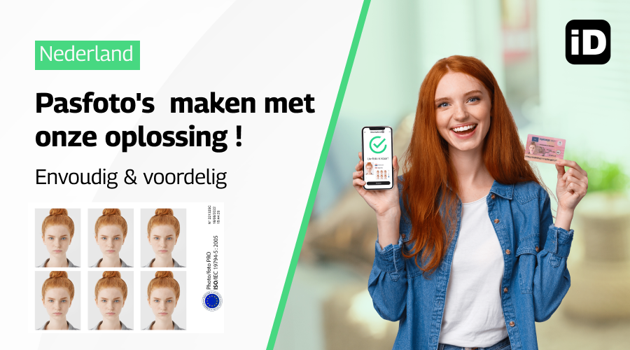 Pasfotos maken met onze oplossing
