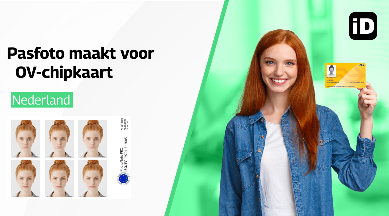 Pasfoto OV chipkaart