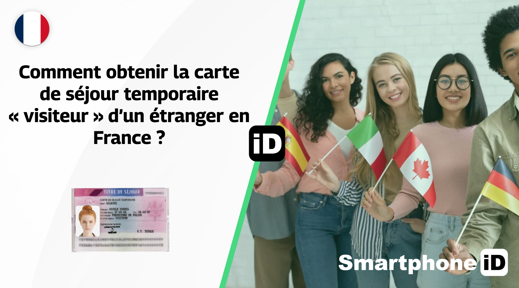 Comment obtenir la carte de séjour temporaire « visiteur » d’un étranger en France