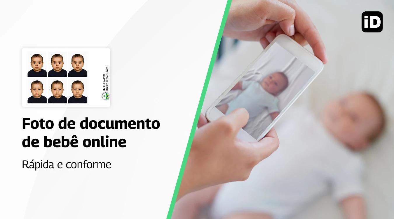 Foto de documento de bebê online Brasil Foto de documento de bebê online Brasil