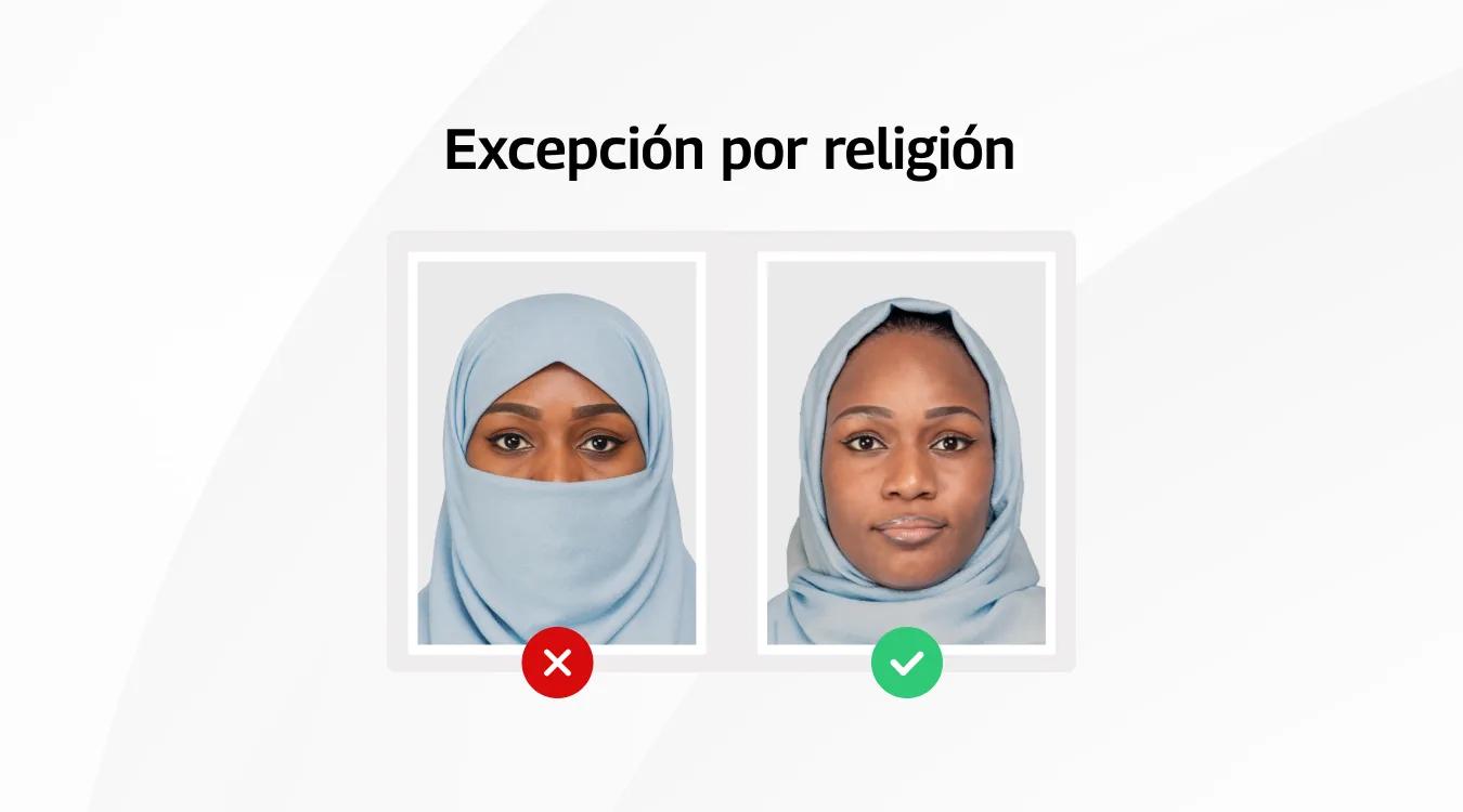 Excepción por religión