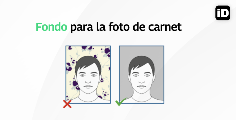 De izquierda a derecha: 1. El fondo no tiene un solo color, 2. fotografía correcta, fondo liso. De izquierda a derecha: 1. El fondo no tiene un solo color, 2. fotografía correcta, fondo liso.