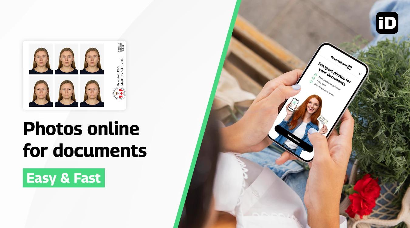 Canadian passport photo with  Smartphone iD