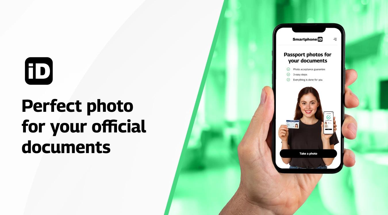 perfect official photo online with smartphone iD