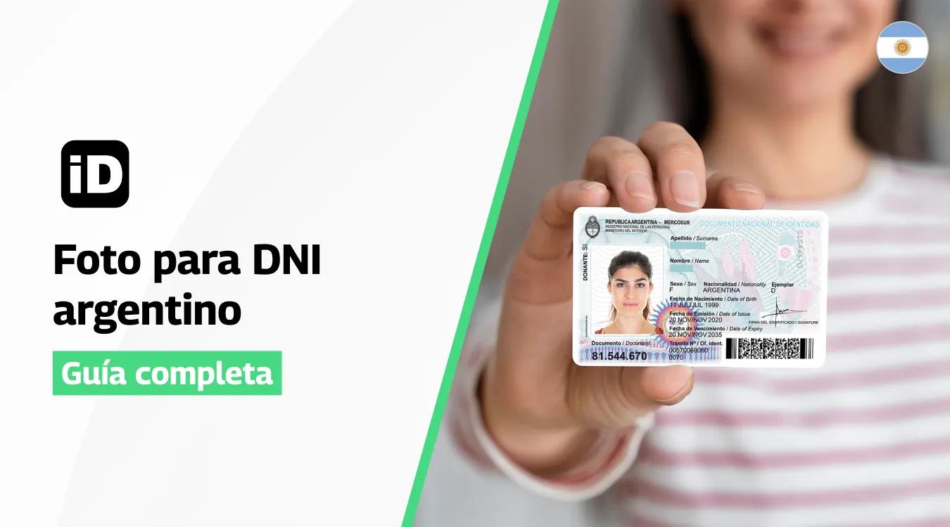 Foto para documento de identidad argentino Foto para documento de identidad argentino