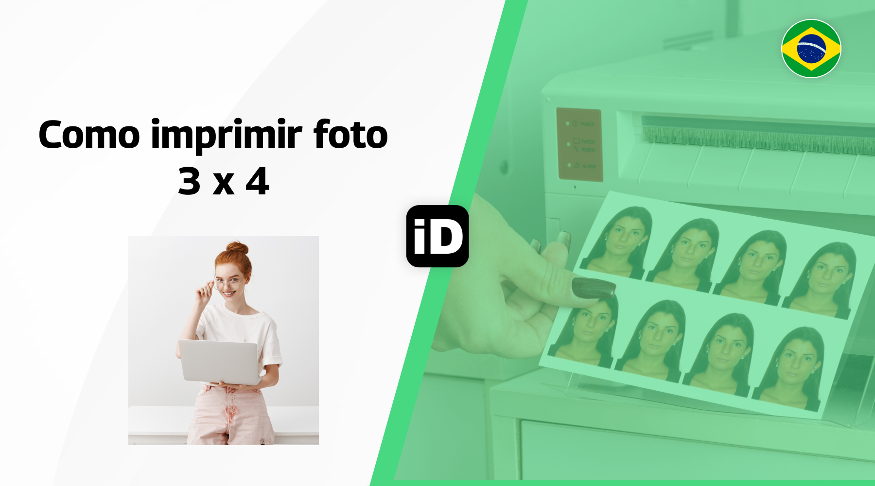 como imprimir foto 3x4