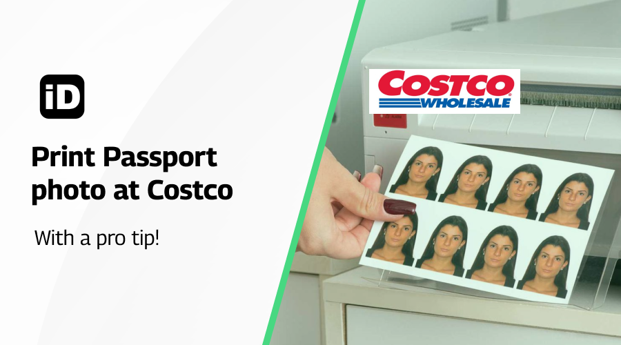 Print Passport photo at Costco