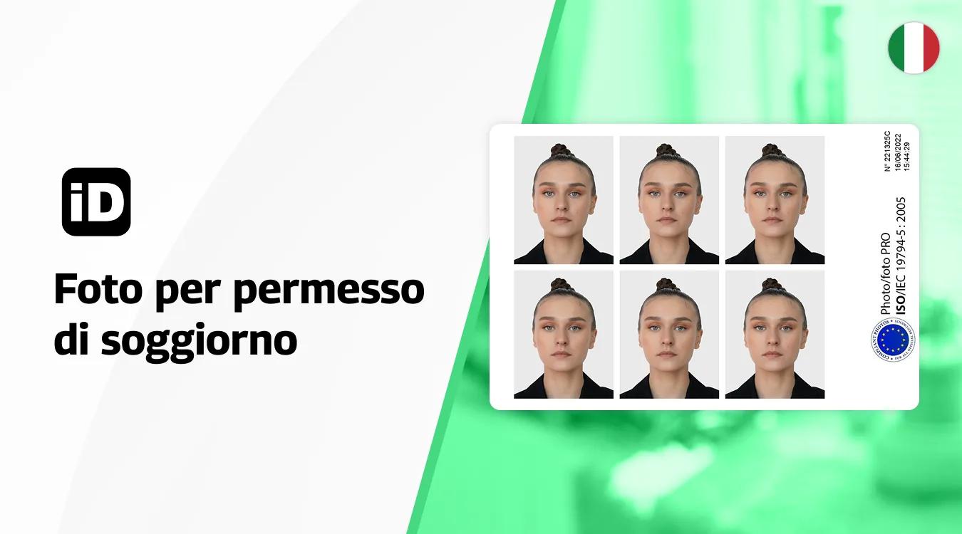 Foto permesso soggiorno italiano