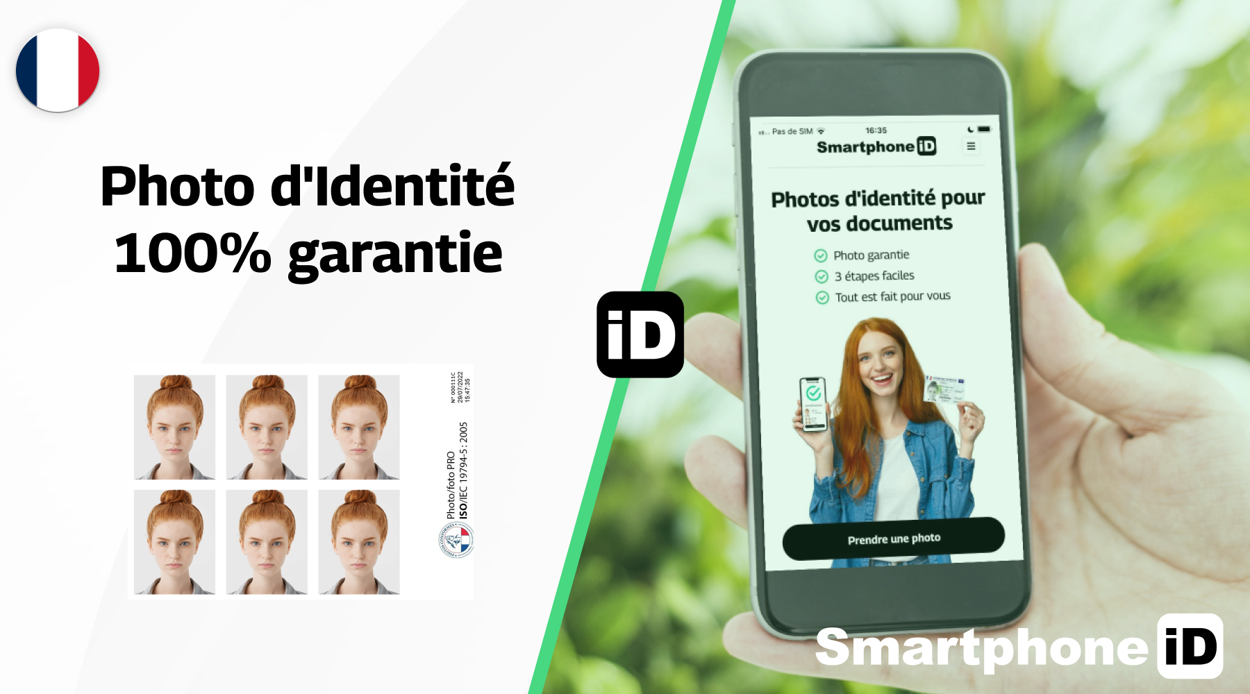 Photo d'Identité 100% garantie Photo d'Identité 100% garantie