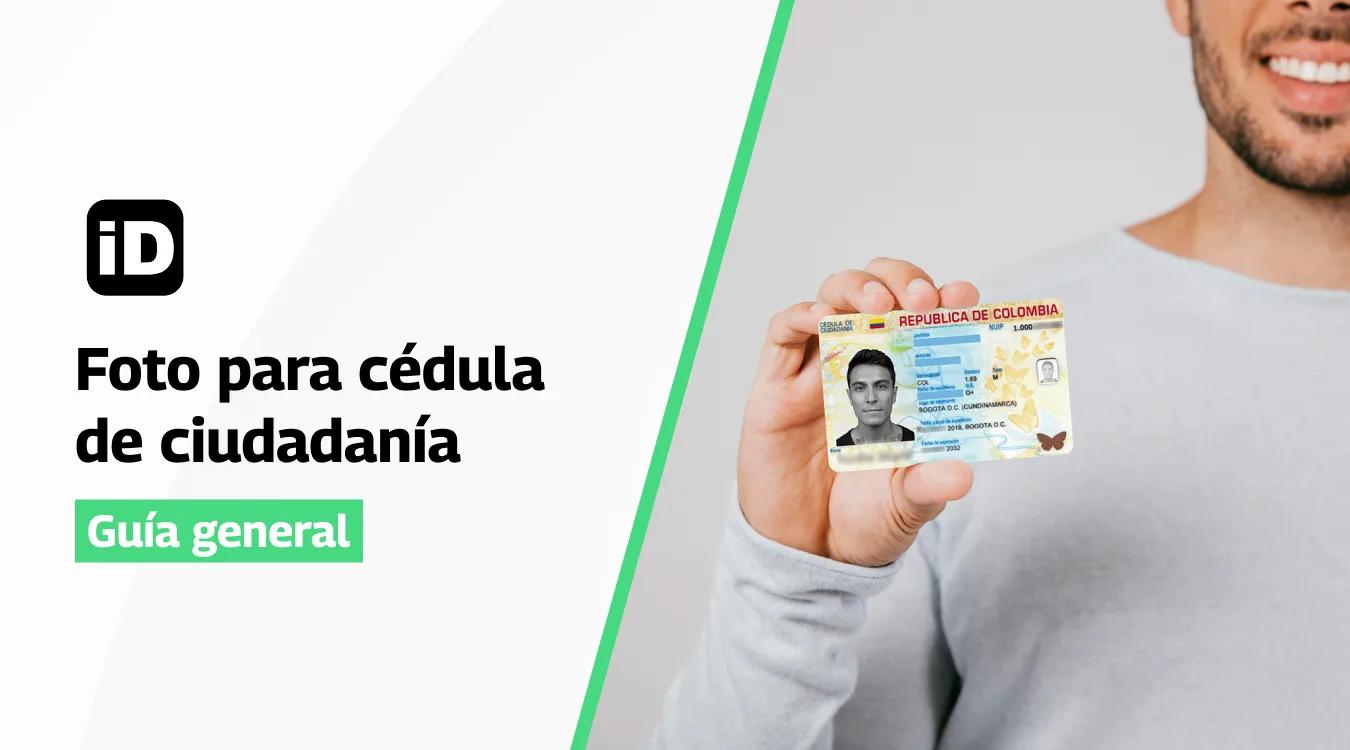 Foto para cédula de ciudadanía colombiana Foto para cédula de ciudadanía colombiana