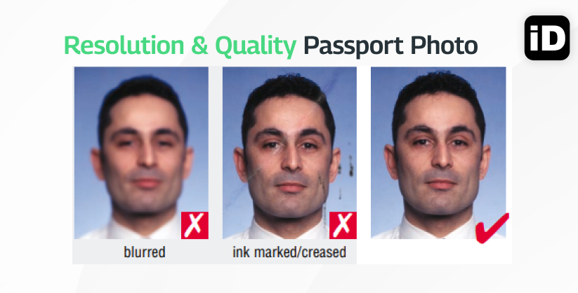 Resolution Quality accepted rejected UK Passport Photo Resolution Quality accepted rejected UK Passport Photo