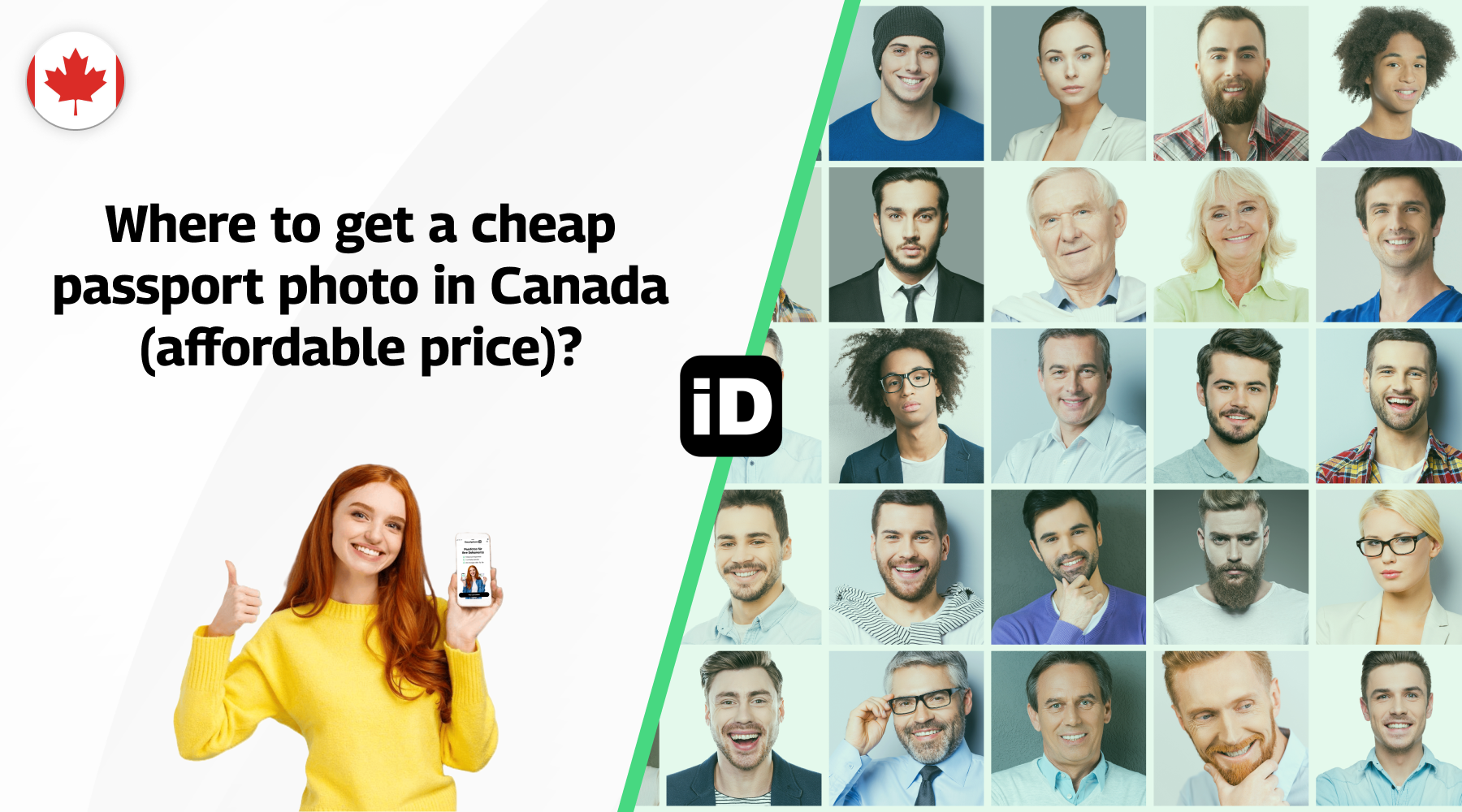Where to get a cheap passport photo in Canada (affordable price)