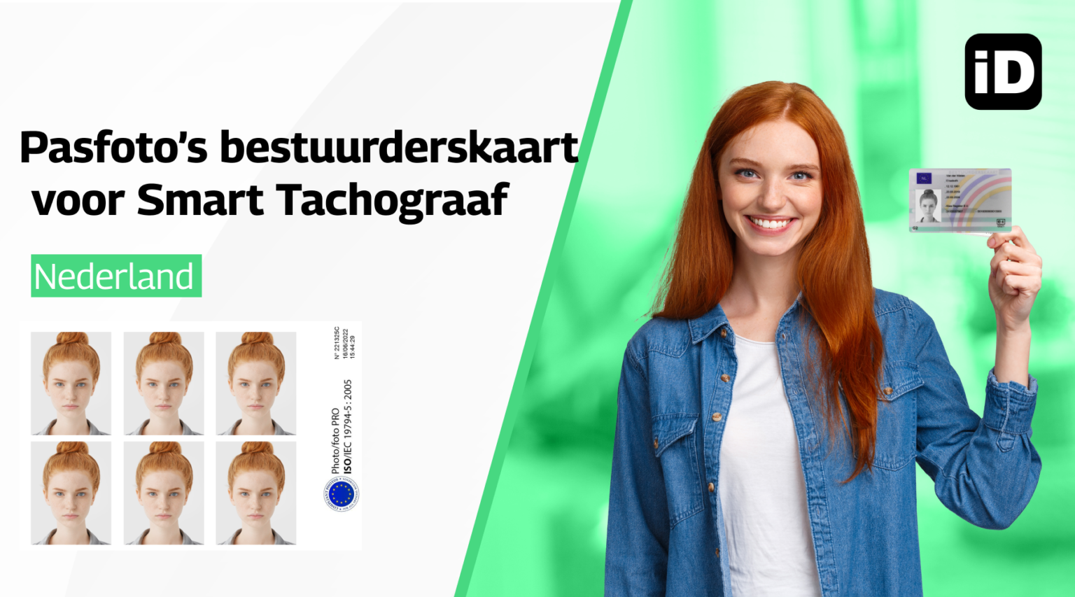 Pasfoto Smart Tachograaf