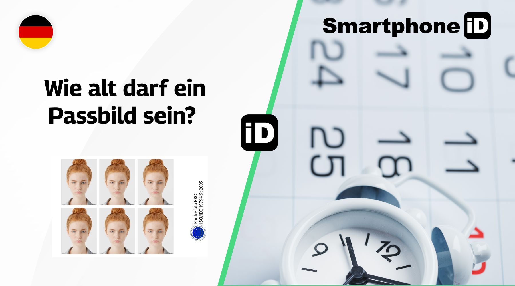 Wie alt darf ein Passbild sein