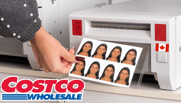 passport photo printed at Costco