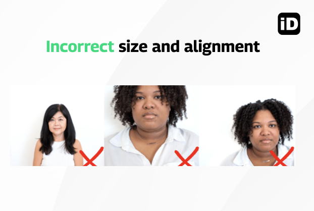Incorrect size and alignment