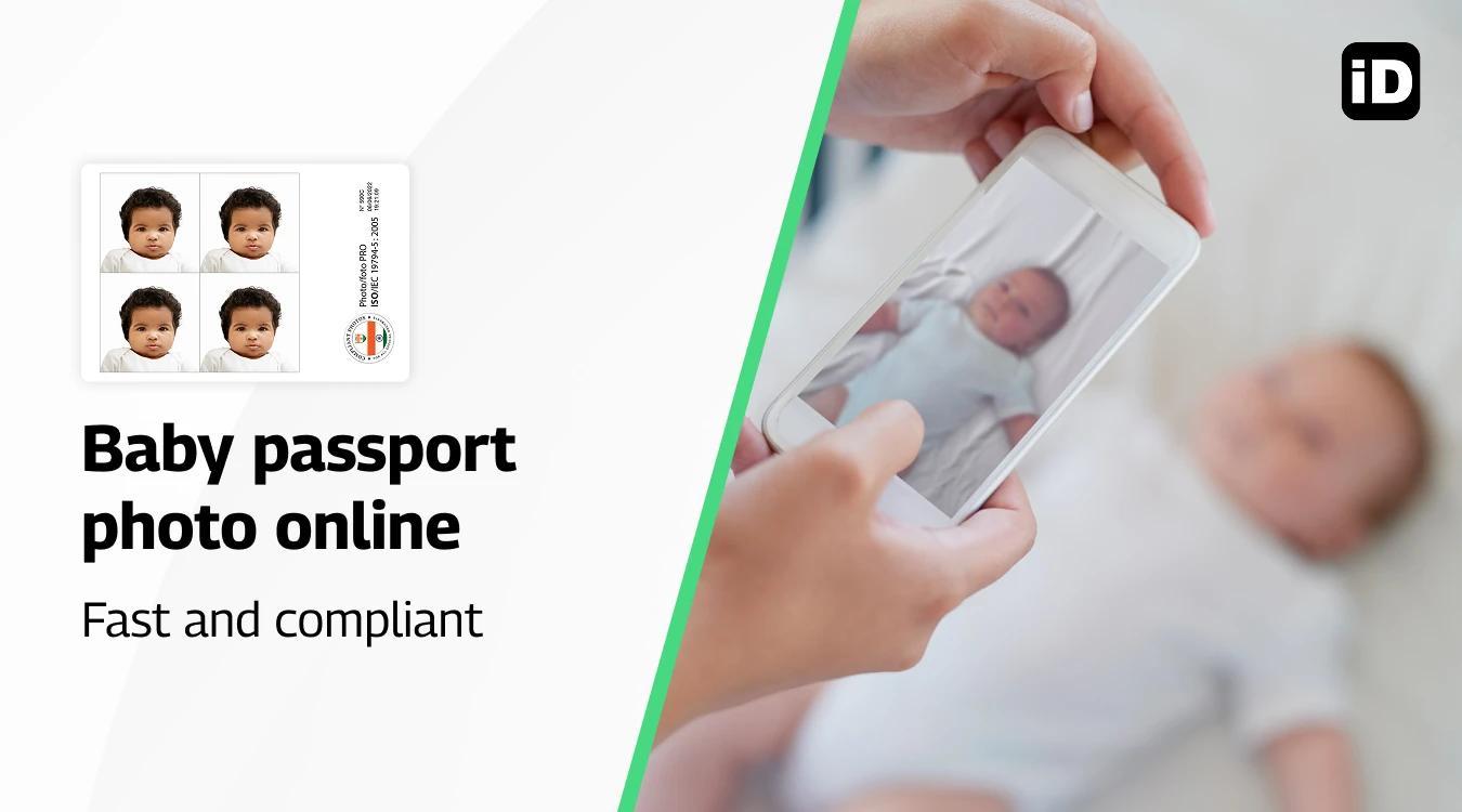Baby passport photo online India