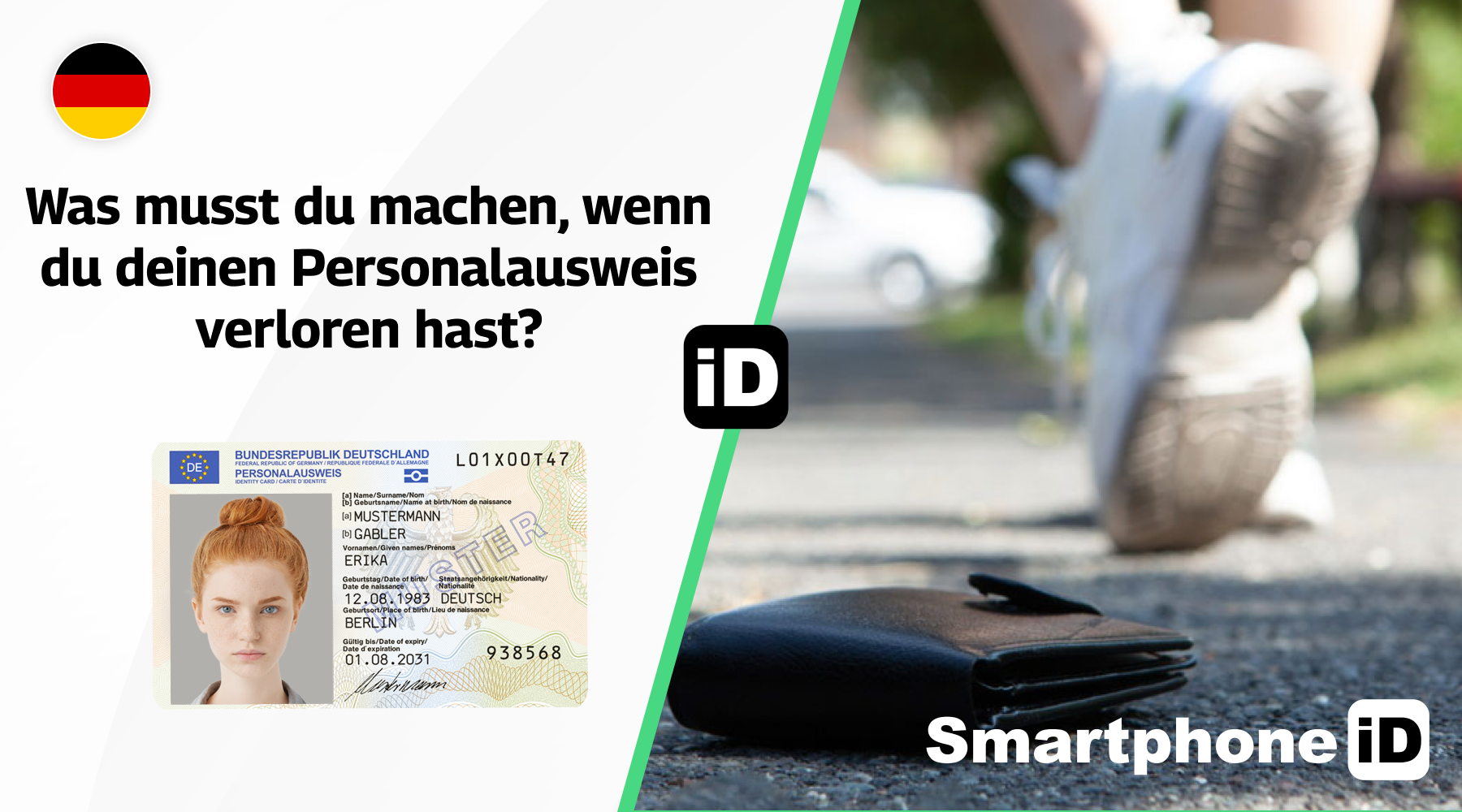 Was musst du machen, wenn du deinen Personalausweis verloren hast