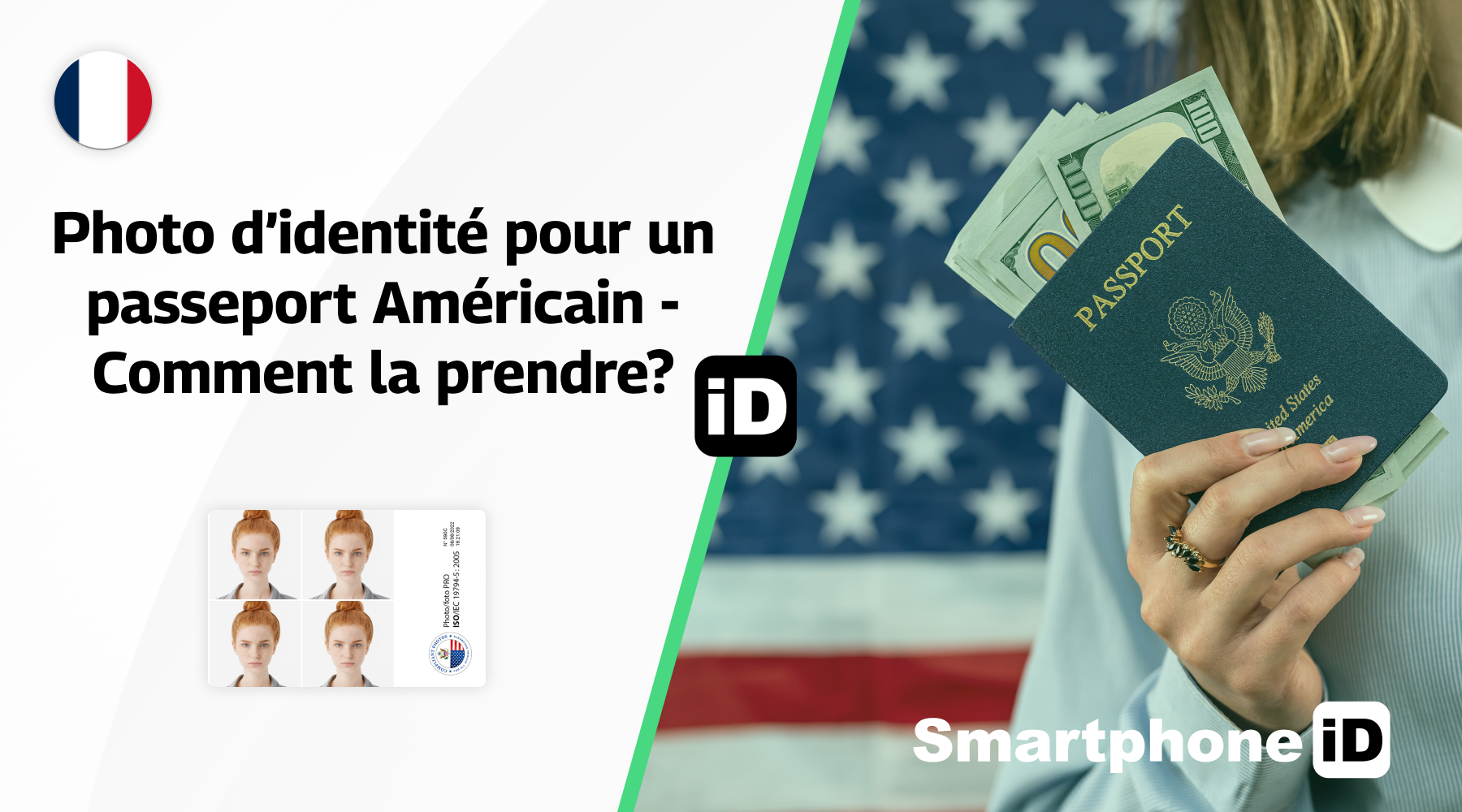 Photo d’identité pour un passeport Américain  Comment la prendre