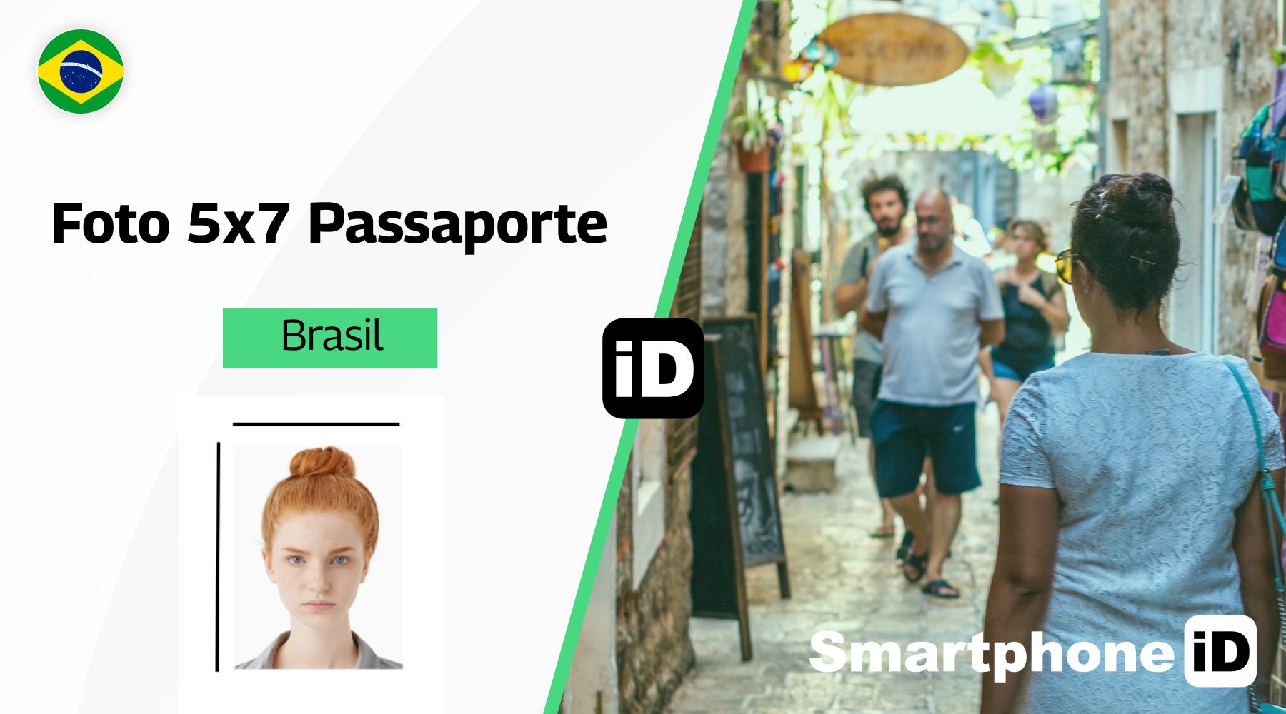 Foto 5x7 Passaporte